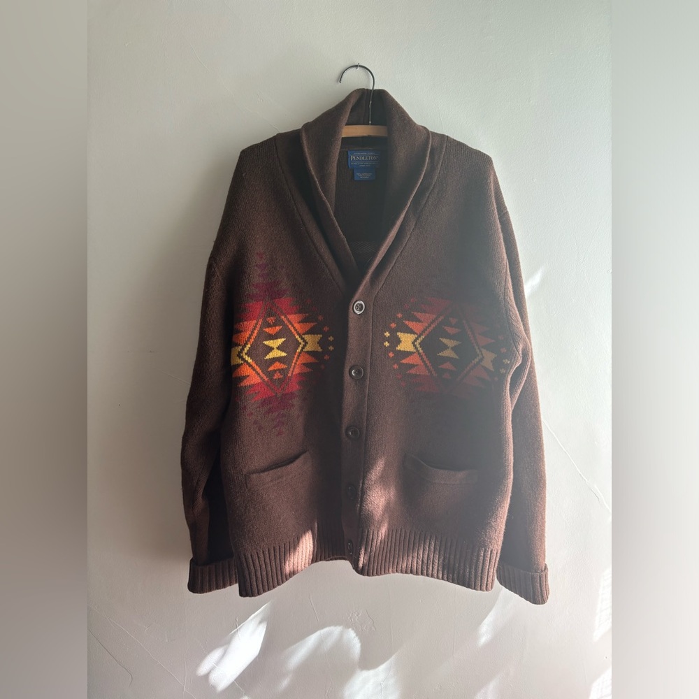 Pendleton wool cardigan